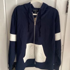 NWT J Crew zip up sweatshirt
